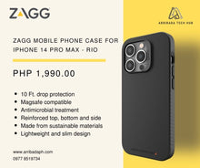 Load image into Gallery viewer, Zagg Gear 4 - Rio Case for iPhone 14 Pro Max