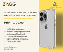 Load image into Gallery viewer, Zagg Gear 4 - Crystal Palace Case for iPhone 14 Pro Max