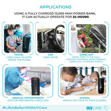 Load image into Gallery viewer, UV CARE Portable Air Purifier