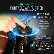 Load image into Gallery viewer, UV CARE Portable Air Purifier