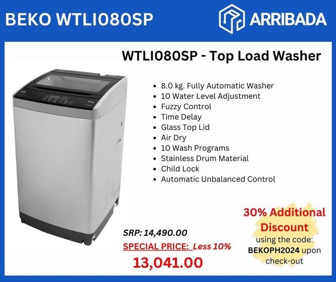 BEKO WTLI080SP