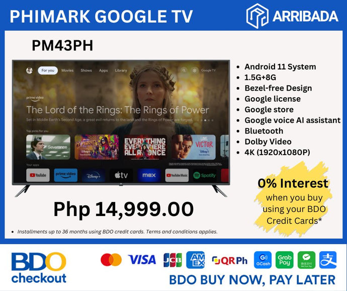 PHIMARK PM43PH 43″ FHD ANDROID TV