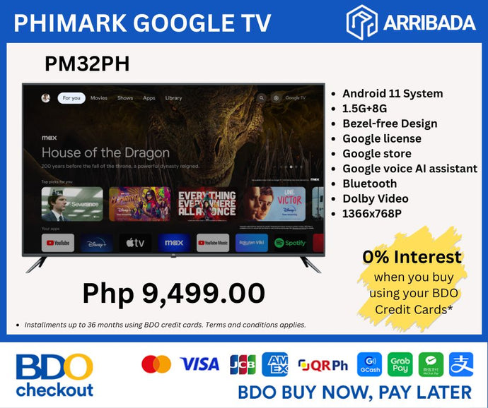 PHIMARK PM32PH 32″ HD ANDROID TV